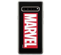 ERT GROUP Custodia per Samsung S10 5G Originale e Ufficiale Marvel Modello Marvel Logo 001 perfettamente adattato alla forma del telefono cellulare Custodia in TPU