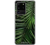 ERT GROUP Custodia per Samsung S20 Ultra Originale e ufficiale Babaco Modello Plants 002 perfettamente adattabile alla forma del telefono cellulare, custodia in TPU