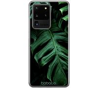 ERT GROUP Custodia per Samsung S20 Ultra Originale e ufficiale Babaco Modello Plants 003 perfettamente adattabile alla forma del telefono cellulare, custodia in TPU