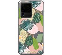 ERT GROUP Custodia per Samsung S20 Ultra Originale e ufficiale Babaco Modello Plants 012 perfettamente adattabile alla forma del telefono cellulare, parzialmente trasparente