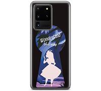 ERT GROUP Custodia per Samsung S20 Ultra Originale e Ufficiale Disney Modello Alice 007 si adatta perfettamente alla forma del telefono cellulare, custodia in TPU