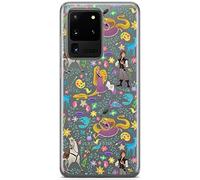 ERT GROUP Custodia per Samsung S20 Ultra Originale e Ufficiale Disney Motivo Tangled 001 perfettamente adattata alla forma del telefono cellulare, parzialmente trasparente