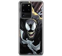 ERT GROUP Custodia per Samsung S20 Ultra Originale e Ufficiale Marvel Modello Venom 002 perfettamente adattato alla forma del telefono cellulare Custodia in TPU