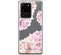 ERT GROUP Custodia per Samsung S20 Ultra, originale e ufficiale, motivo Babaco Flowers 001, perfettamente adattata alla forma del telefono cellulare, parzialmente trasparente