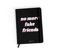 ERT GROUP Quaderno con licenza originale e ufficiale Babaco, modello 90's Girl 005 black, con carta a quadretti, A5