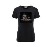 ERT GROUP T-Shirt, It 002 Black, XL Women's