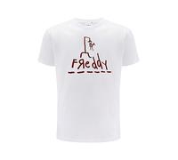 ERT GROUP T-Shirt, Nightmare of The Elm Street 009 White, S Men's