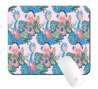ERT GROUP Tappetino per mouse Rick and Morty originale e con licenza ufficiale per PC, motivo Rick and Morty 021 rosa, tappetino per mouse per computer, antiscivolo, 225 mm x 189 mm