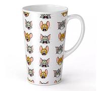 ERT GROUP Tazza in ceramica originale e con licenza ufficiale Tom and Jerry, modello Tom and Jerry 009, tazza da caffè e tè, tazza da latte, 450 ml