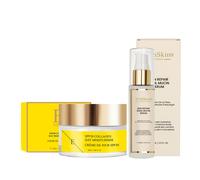 ErthSkin London Crema riparatrice alla bava di lumaca + cuscinetti con