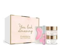 ErthSkin London Glow Lip + Eye Pads + Crema idratante notte + Crema id