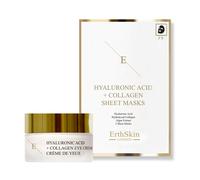 ErthSkin London Maschera all'acido ialuronico e collagene + Crema occh