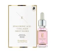 ErthSkin London Olio per il viso alla rosa + maschera in fogli di coll