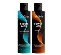 ErthSkin London - Set per la cura personale maschile con gel doccia e shampoo Bagnoschiuma 1 pieces unisex