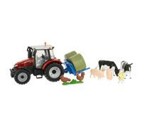 ERTL 1/32 Trattore Massey Ferguson 5612 Set Agricolo Britains 43205