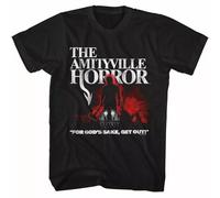 ERTr44yu Amityville Horror Lutz with Axe Shadow Black Adult T-Shirt