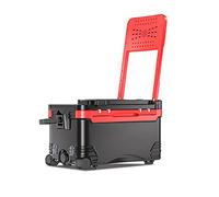 ERTsrhFD Cassetta degli attrezzi, secchio da pesca, portatile, mantiene fresco, ispessito, con ruote e schienale nascosto, contenitore for attrezzi da pesca in mare, 40 litri.