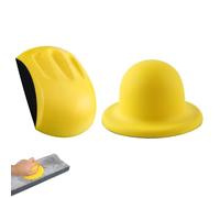 Eruceky 2 Pezzi Blocco di Levigatura a Mano da, Platorello Levigatura Manuale, per la Lavorazione del Legno, L'artigianato e il Restauro dei Mobili