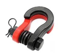 ERUEUBGRM 3/4 D Ring Shackle 4.75 TON 4x4 off-Road Winch Hook per Jeep per Compass Tow Hook Copertura Gancio Traino Auto