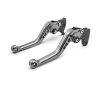 ERUEUBGRM Accessori per Leve Freno E Frizione Regolabili per Moto per Triumph per Street Triple R 765 2020 2021 2022 2023 2024 Freno Frizione(Grigio 147mm)