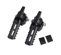 ERUEUBGRM Accessori per Motociclette per Triumph per Tiger 800 XC XCX XCA XR XRX XRT Pedane Anteriori Poggiapiedi Morsetti Parte Pedane Moto(Nero)