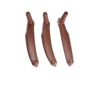 ERUEUBGRM per B&MW E70 X5 E71 E72 X6 SAV 2008-2014 Auto Anteriore Posteriore Interno Maniglia Porta Pannello Interno Pull Trim Maniglie per Porte Interne(Marrone 3 PZ)