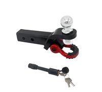 ERUEUBGRM Supporto A Sfera per Gancio Traino con Grillo Traino E Clip per Perno Traino da 3/4" per Ricevitore Traino da 2 Pollici Copertura Gancio Traino Auto