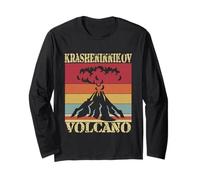 Eruzione del Vulcano di Krasheninnikov Russia 2025 Maglia a Manica
