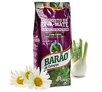 Erva Mate Barao Compound con i Tè 0.5kg Mate dal Brasile | Barao Composto de Erva-Mate Com Chás 0.5kg Brasil | Bevanda disintossicante ed energetica