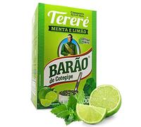 Erva Mate Tereré Barão Menta & Limone extra forte 0.5kg Tè Mate dal Brasile | Erva-Mate Tereré Barão Menta & Limão Extra Forte 0.5kg Brasil | Bevanda disintossicante ed energetica