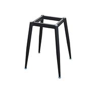 ERVDKXCOI I mobili per le gambe supportano i piedi. Metal Table Legs Heavy Duty Desk Legs Iron Furniture Legs,Dining with Screw and Suction Cup,Two installation Methods(Schwarz,40 * 40cm(16 * 16in))