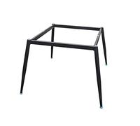 ERVDKXCOI I mobili per le gambe supportano i piedi. Metal Table Legs Heavy Duty Desk Legs Iron Furniture Legs,Dining with Screw and Suction Cup,Two installation Methods(Schwarz,90 * 90cm(35 * 35in))