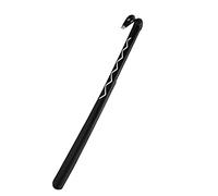 ERVDKXCOI scarpe pigre per tirare le scarpe comodamente, 2 pezzi, plastica, manico lungo, calzascarpe, adatto for forniture alberghiere, uso domestico e quotidiano(Schwarz)