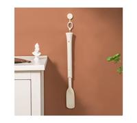 ERVDKXCOI scarpe pigre per tirare le scarpe comodamente, Plastic Long Handle Shoehorn Telescopic Adjustable Length Shoe Spoon Useful Lazy Dressing Aid for Seniors