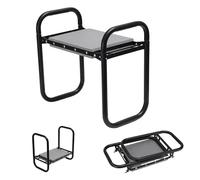 ERVNYNT Inginocchiatoio da giardino pieghevole e imbottito, robusto sgabello da giardino 2 in 1 con cuscino, strumento portatile da giardinaggio per uso esterno, sgabello ergonomico per giardinaggio