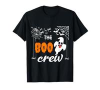 Erwachsene Herr Dame Gentile Ragazza Gespenst Spruch Boo Crew Team Maglietta