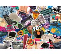 Ravensburger 12000619 - Gli anni '90 - puzzle 1000 pezzi - puzzle adulti e ragazzi da 14 anni,