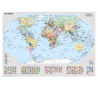 Puzzle 1000 Pezzi Mappamondo Politico - Puzzle Ravensburger per Adulti