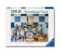 Ravensburger - Puzzle Gattini in Cucina - 1500 pezzi 60 x 80 - Per adulti