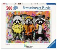 Ravensburger - Amici Pelosetti 500 Pezzi | Puzzle per Adulti 500 Pezzi | Puzzle Adulti | Misure 49x36 | Idee Regalo | Regalo Originale