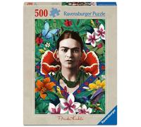 Erwachsenenpuzzle 500 Teile - Frida Kahlo, blühende Fantasie