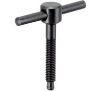 Erwin Halder Normteile Viti a Testa Svasata DIN 6304 con bavella Fissa/Senza Pressione, Forma E | d1 = M16 / l1 = 90 mm | 24490.0017