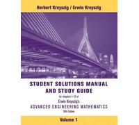 Erwin Kreyszig Advanced Engineering Mathematics, 10e Volume 1: Chap (Tascabile)