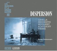 Erwin Schulhoff Dispersion: Casela/Hindemith/Moulaert/Schulhoff/Vierne (CD)