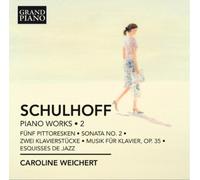 Erwin Schulhoff Schulhoff: Piano Works - Volume 2 (CD) Album