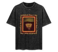 Erykah Arts Badu Love Music American Singer Men Black T-Shirt Print Unisex Cotton Tee Shirt L