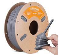 ERYONE 90A TPU Filament 1.75mm for 3D Printer +/-0.03mm, 1kg (2.2 LBS) / Spool, Grey