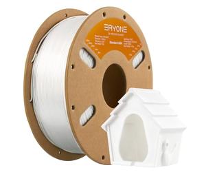 ERYONE ASA Filament 1.75mm +/- 0.03mm, 3D Printer ASA Filament Perfect for Printing Outdoor Functional Parts, 1kg (2.2LBS) / Spool, White