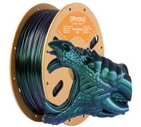 ERYONE Burnt Titanium PLA Filament 1.75mm +/-0.03mm for 3D Printer, 1kg/Spool, Green