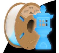 ERYONE Filament PLA Glow in The Dark 1.75 mm +/-0.03mm for 3D Printers and 3D Pens 1kg (2.2lbs)/ Spool, Glow Blue